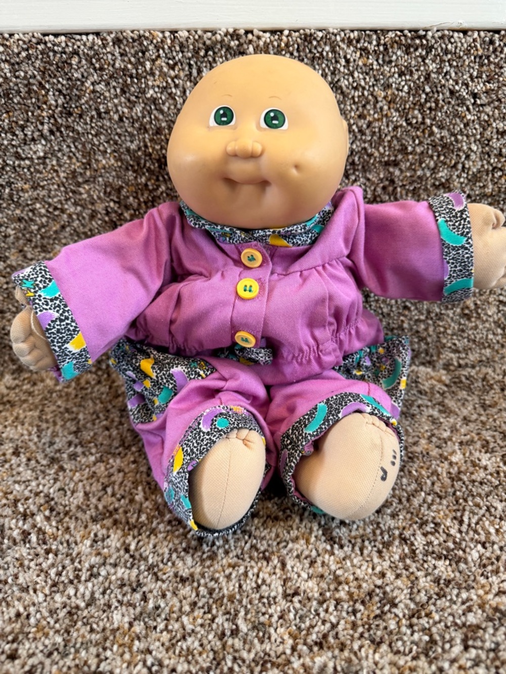 Vintage 1982 Cabbage Patch Kids Doll Coleco 1978 Appalachian Art Works w/ Outfit